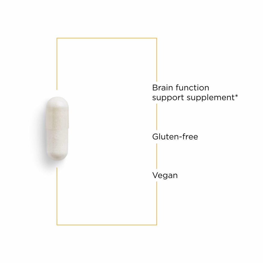 Vegan, gluten-free and dairy-free labeling on bottle