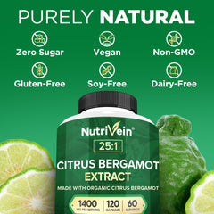 Vegan and GMO-free label on supplement bottle
