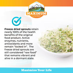 Vita-Sprout vegan and GMO-free vegetables