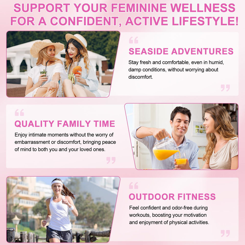 Vegan, gluten-free, halal feminine balance gummies