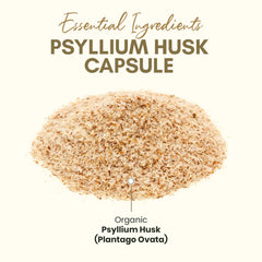 Vegan and keto-friendly psyllium husk capsules packaging