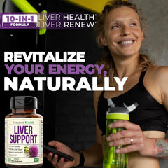 Digestive health benefits imagery for the vegan liver cleanse