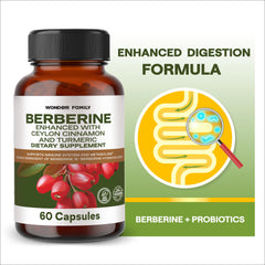 Vegan Non-GMO berberine 500 mg supplement