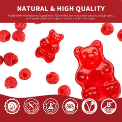 Vegan, non-GMO, gluten-free ingredients with plant-based pectin