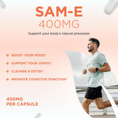 Label showing vegan, non-GMO, preservative-free ingredients
