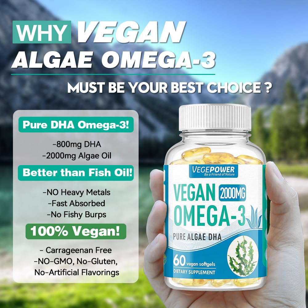 60 softgels per bottle indicating 2-month supply