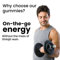 Vegan, organic, cruelty-free Shilajit gummies