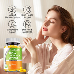 Vegan pectin-based Alpha Lipoic Acid gummies