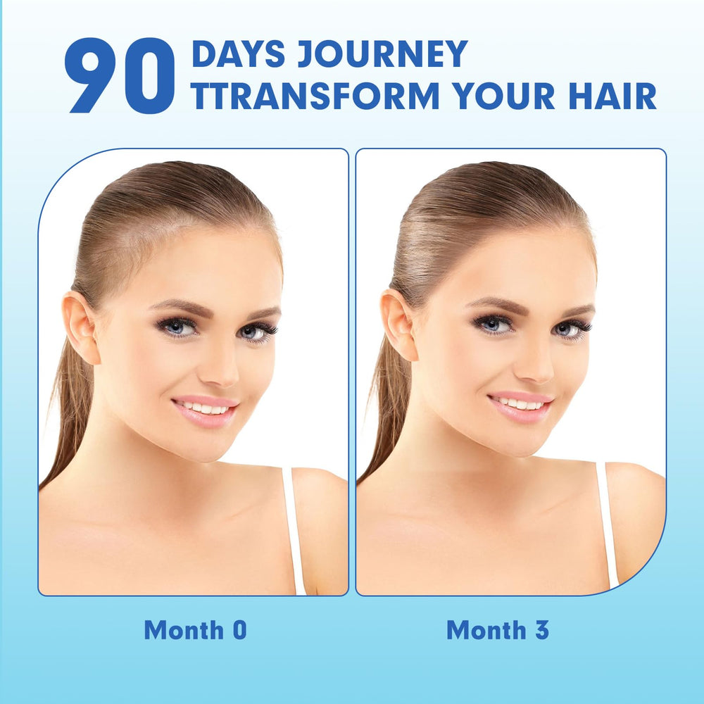 Packaging of vegan postpartum hair loss vitamins with 60 gummy count
