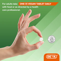 Vegan Society certification logo on DEVA product packaging