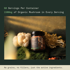 Vegan, USDA Organic mushroom blend