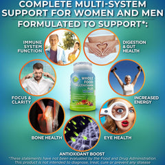Capsule contains immune-support ingredients, probiotics, and enzymes