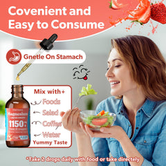 Vegetarian-friendly, allergen-free magnesium glycinate liquid