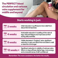 Lifestyle image of a woman with lighter legs