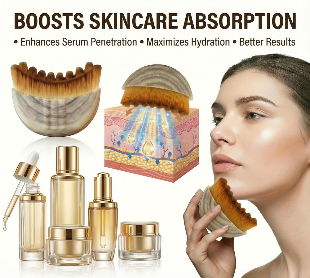 VEKDERTAGE brosse étui voyage hygiénique visage idéale en déplacement.