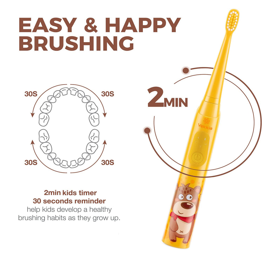 3D curved soft bristles for gentle cleaning