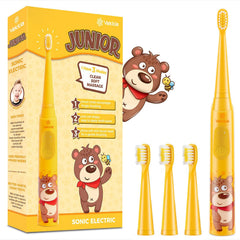 Vekkia sonic rechargeable kids electric toothbrush with 3 modes
