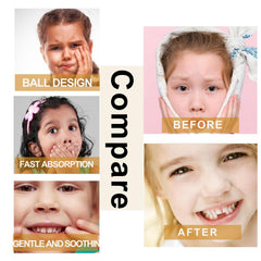 Compact Velaria Teething Roller packaging ideal for travel