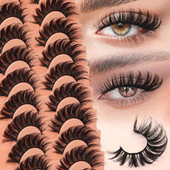 Veleasha Lashes D Curl dramatic lashes with bold volume for a striking look