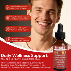 Velestoff Cayenne Pepper Drops label design