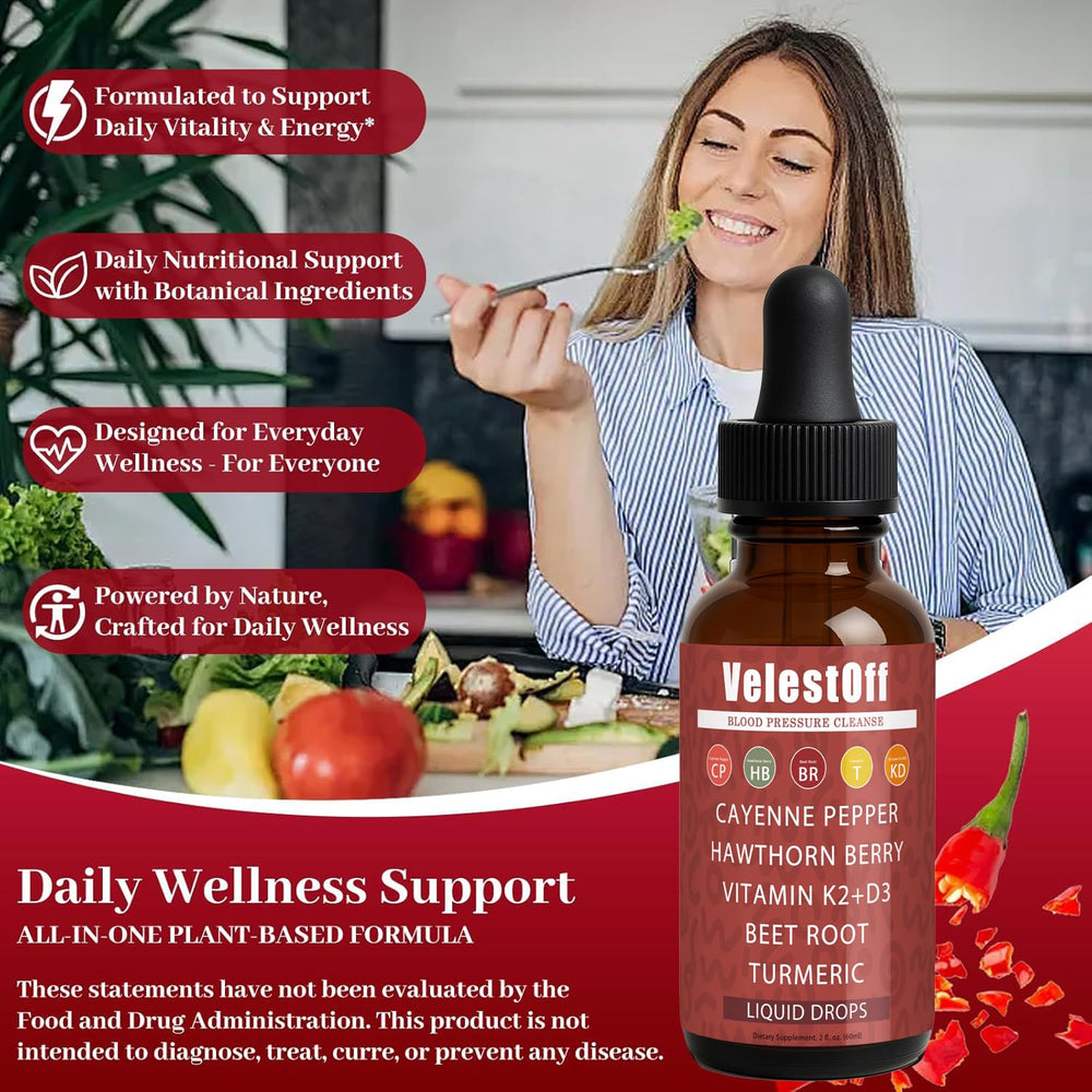 Organic hawthorn berries and Cayenne Pepper Drops packaging