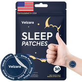 Velzara Sleep Patches packaging and box