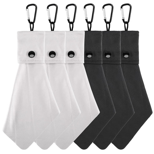 Vemiss 6 Pack microfiber glasses cleaning cloths ready for use