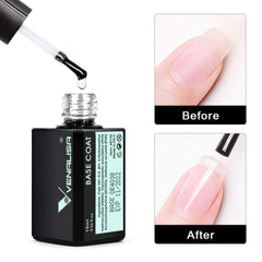 VENALISA professional gel nails at home with minimal odor.