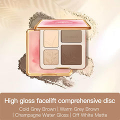 Venrock compact with mirror demonstrates portable makeup for on-the-go touch-ups.