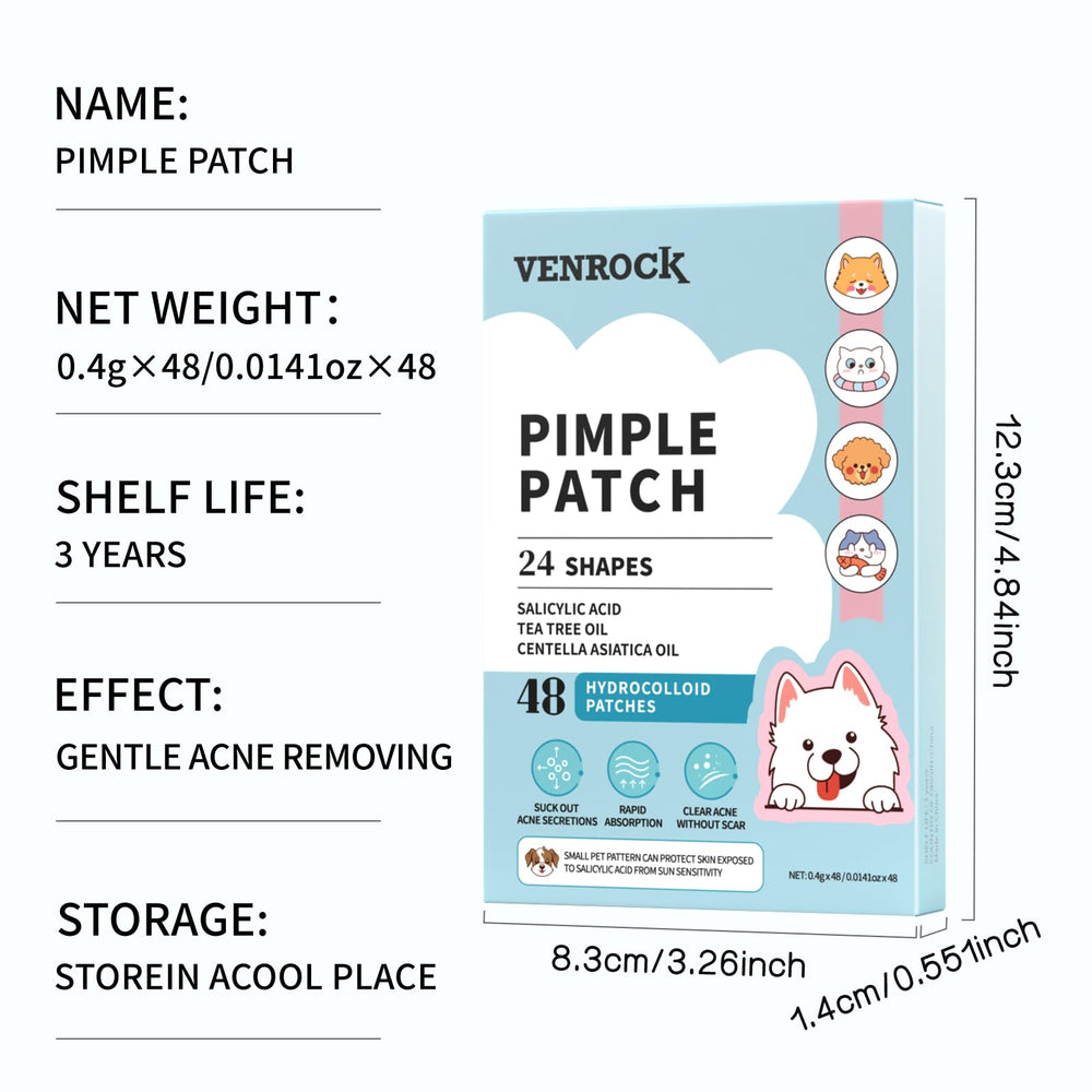 Nighttime routine with Venrock patch protects skin while you sleep