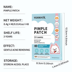 Nighttime routine with Venrock patch protects skin while you sleep