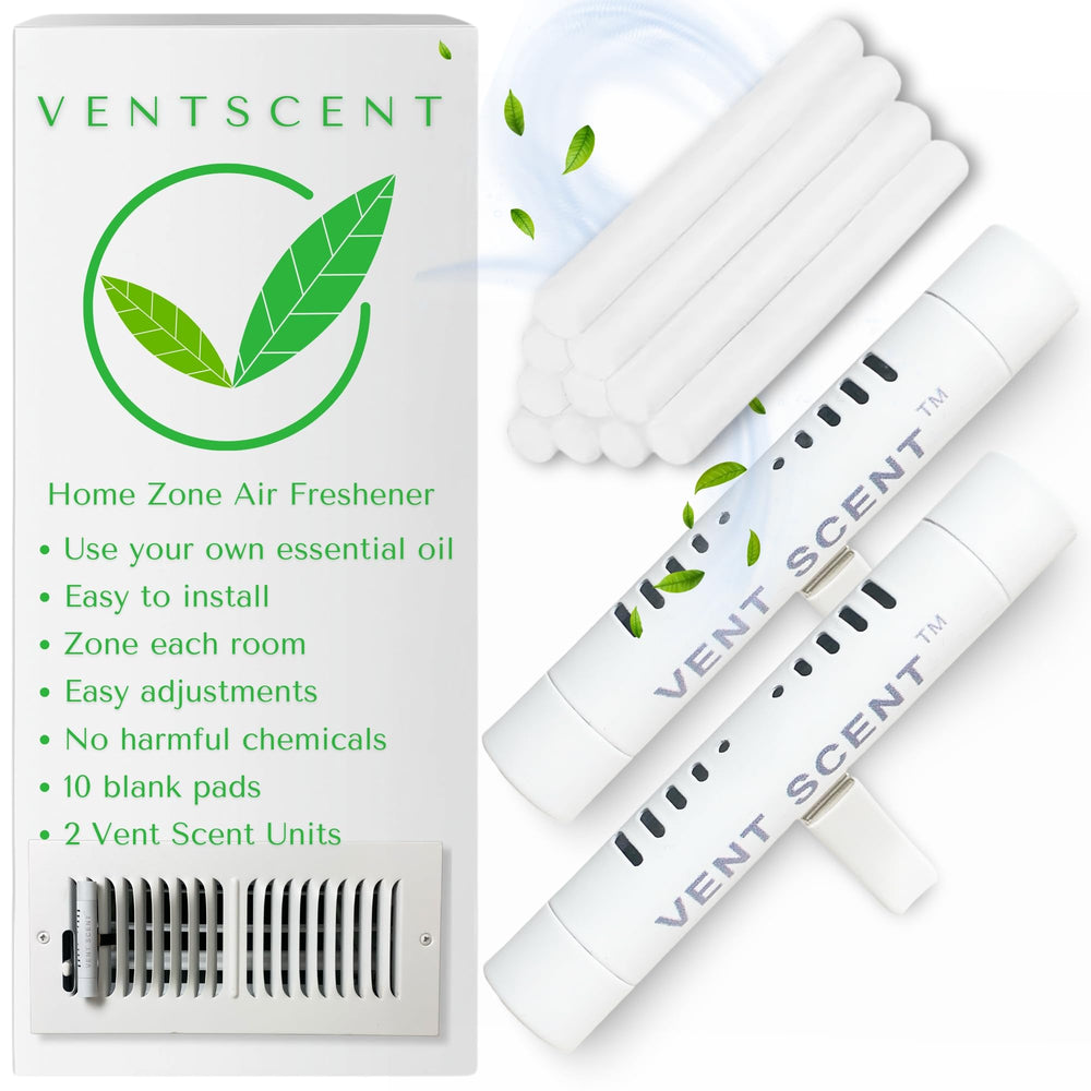 Vent Scent product packaging and box