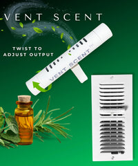 Ten scented sticks included in the Vent Scent kit