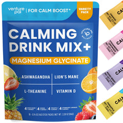 Venture Pal Calming Powdered Drink Mix bottle front view