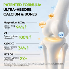 Graphic showing Vitamin D3 10,000 IU and K2 MK-7 200 mcg