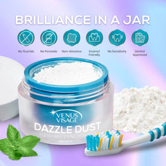 Mint flavor representation of Venus Visage Dazzle Dust