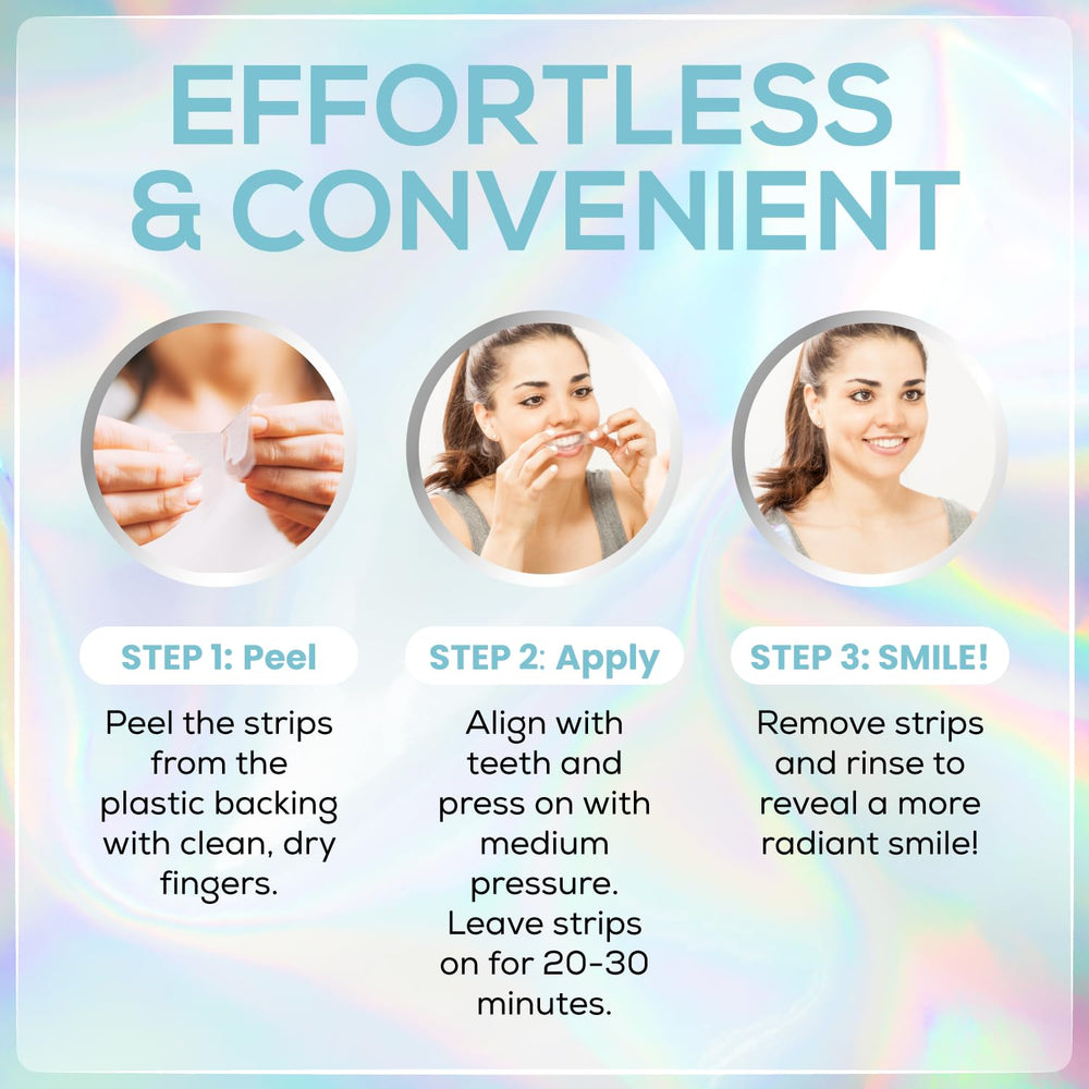 At-home teeth whitening in progress with Venus Visage