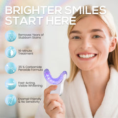 Four whitening gel syringes with 35% carbamide peroxide