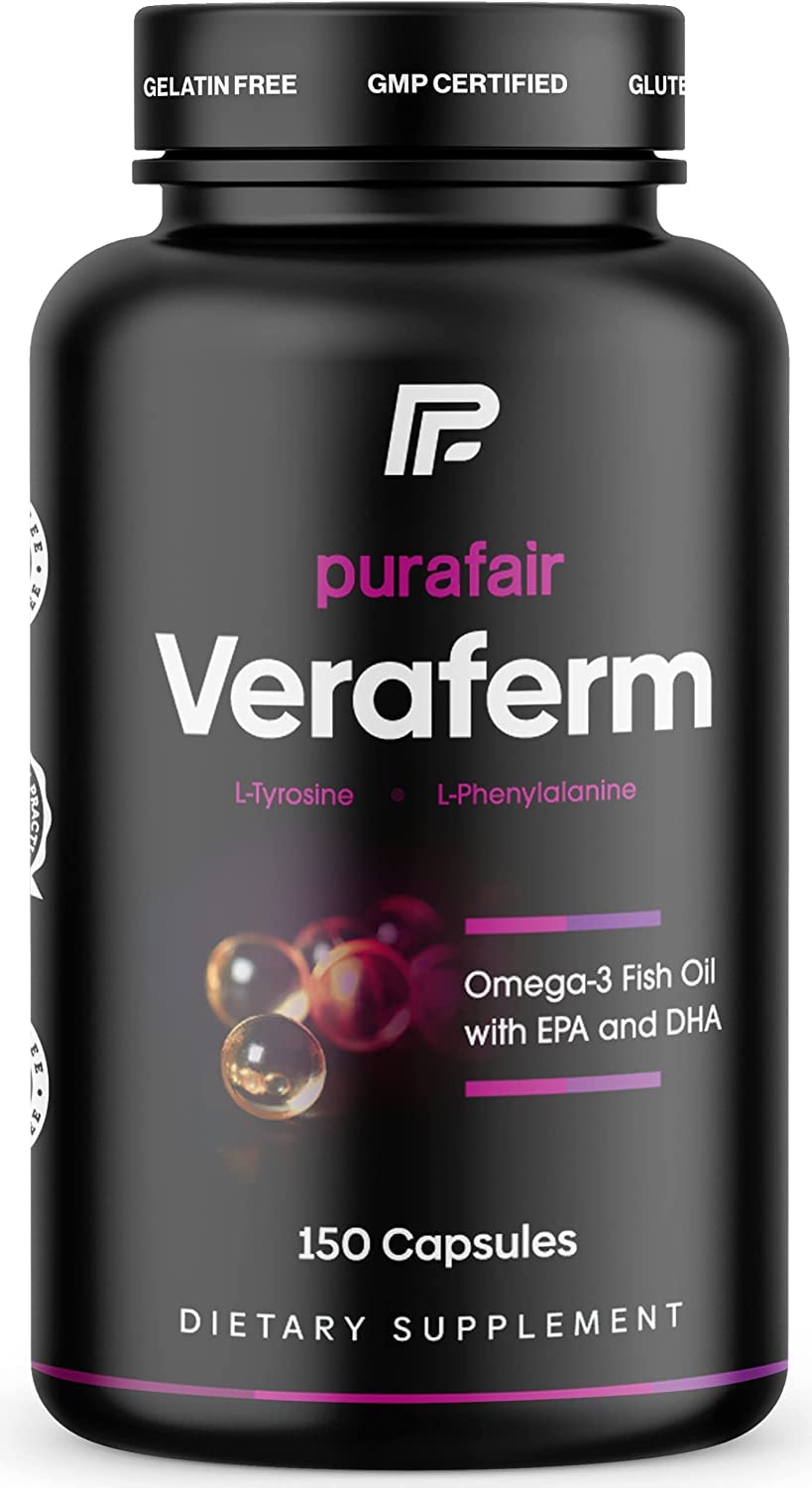 Veraferm packaging with refund policy badge