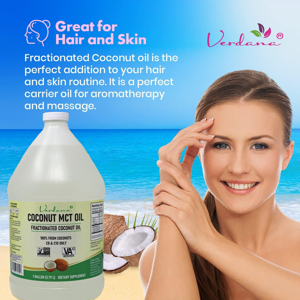 USA bottled Verdana Coconut MCT Oil 1 Gallon production facility