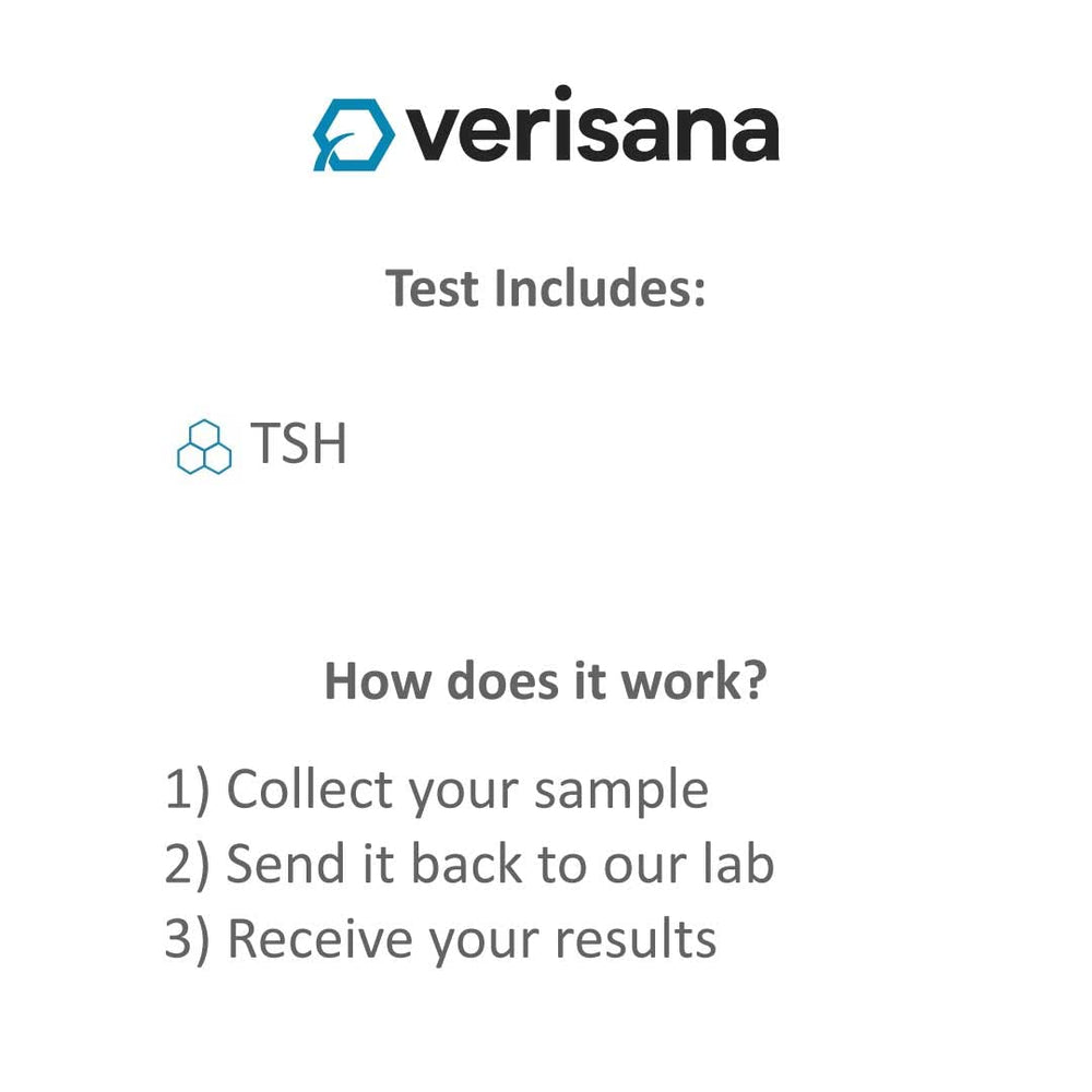 Verisana account showing downloadable test results