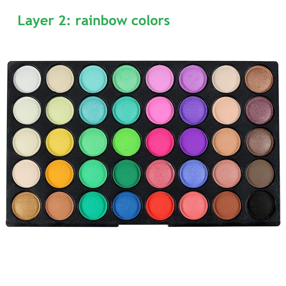 Veronni 120 Colors bright shades for bold statement lids