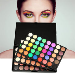 Veronni 120 Colors mini palette layer two featuring warm tones for soft evening looks