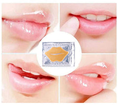 VERONNI 24K lip mask open foil showing luxe hydration essence.