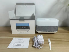 Clock diffuser digital display panel