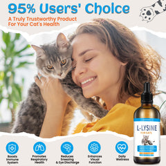 Vet-approved Lysine supplement for cats of all ages