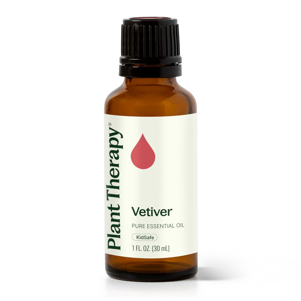 Plant Therapy Vetiver essential oil bottle 30 mL