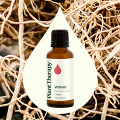 Vetiver essential oil with dropper for 1 oz bottle