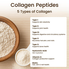 Scoop with powder for VEV Multi Collagen Peptides Powder