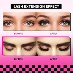 Vevela no-glue lash system, gentle on sensitive eyes.